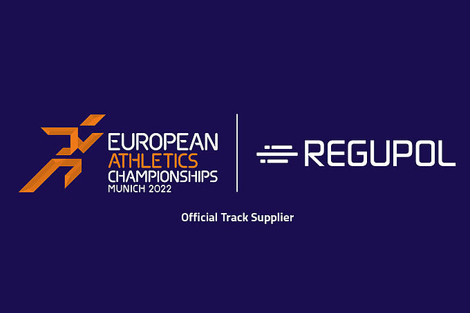 Official track supplier der european championships munich 2022